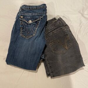 MEK Denim Vintage Boot Cut Jeans, Hydraulic Boot Cut Jeans
